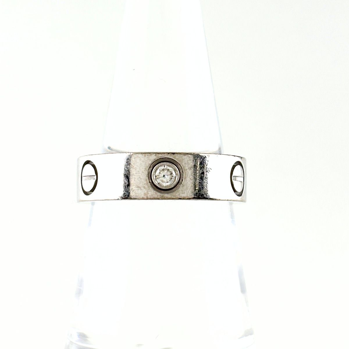 Cartier Love Half Ring Pave Diamond