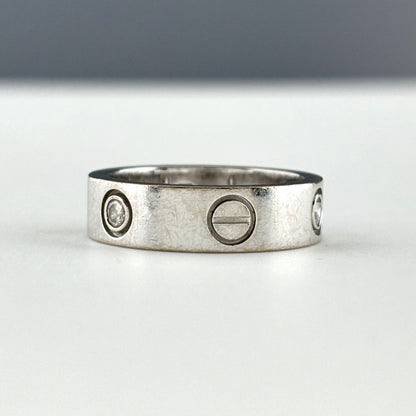 Cartier Love Half Ring Pave Diamond — view 3