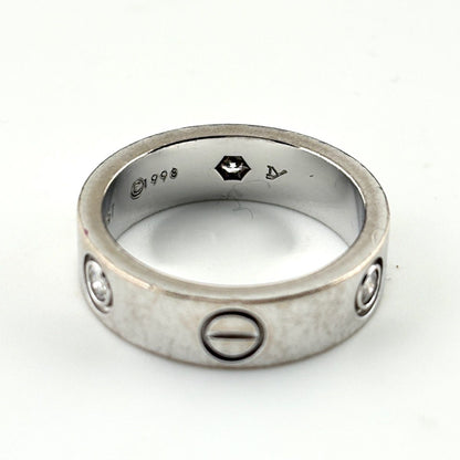 Cartier Love Half Ring Pave Diamond — view 4