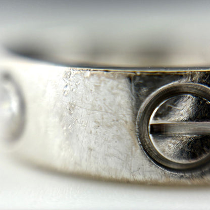 Cartier Love Half Ring Pave Diamond — view 5