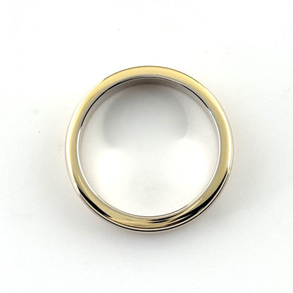 Cartier Trinity Ring YG Yellow Gold PG Pink WG White Three Color — view 3