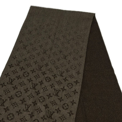 Louis Vuitton Scarf Echarpe Monogram Gradient Hazelnut Wool Cashmere — view 4