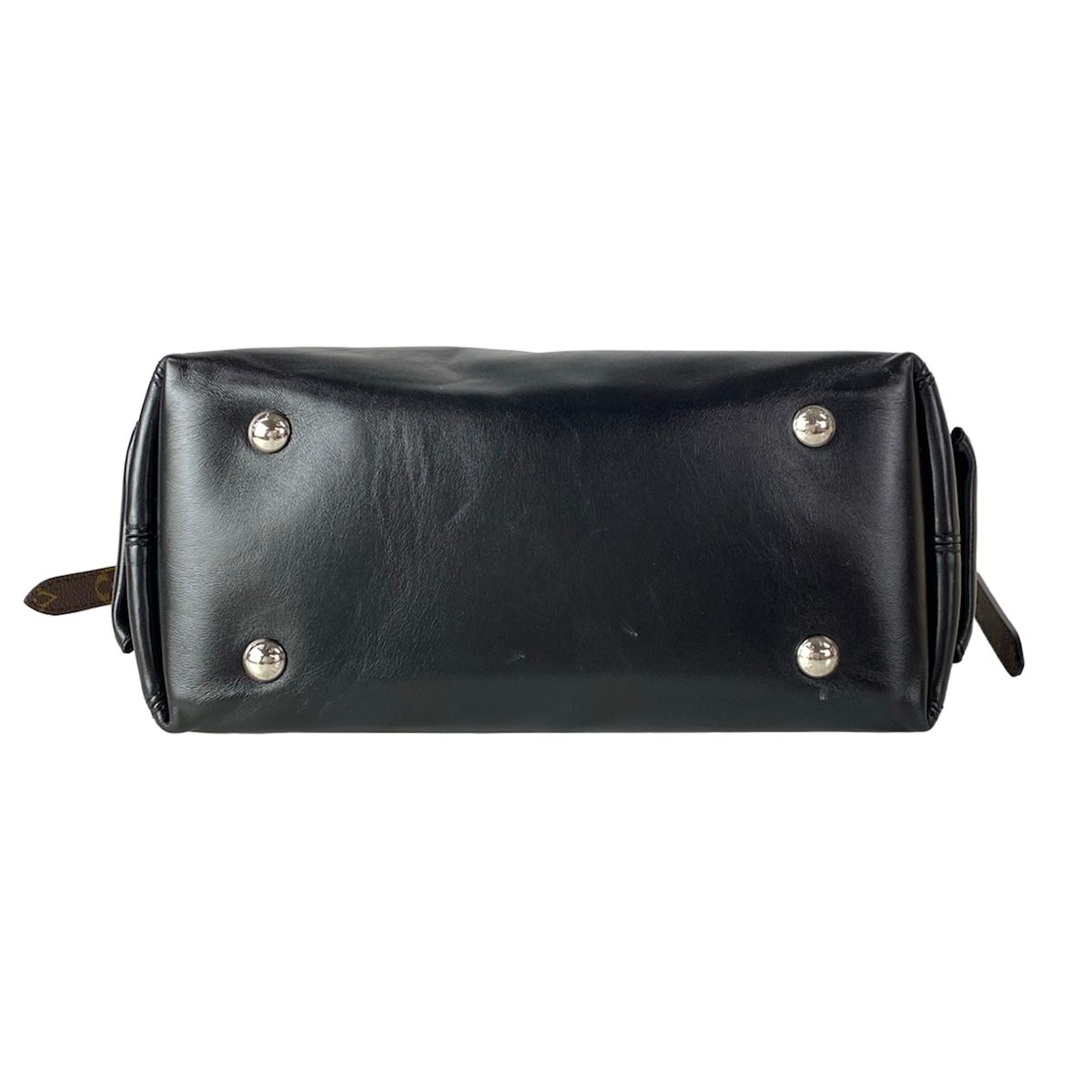 Louis Vuitton Shoulder Bag Carry-o-lucky PM Noir Leather — view 5