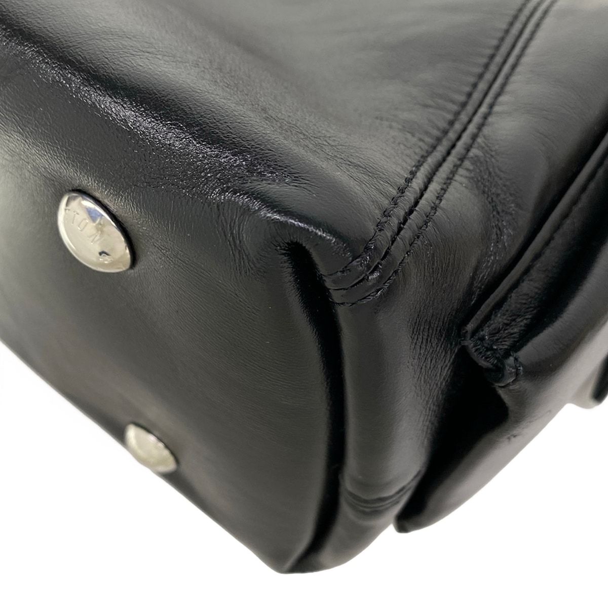 Louis Vuitton Shoulder Bag Carry-o-lucky PM Noir Leather — view 9