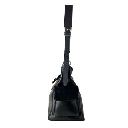 Louis Vuitton Shoulder Bag Carry-o-lucky PM Noir Leather — view 4