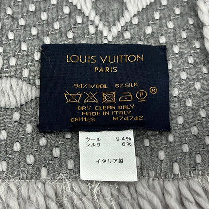 Louis Vuitton Scarf Echarpe Logo Mania Wool Silk — view 2