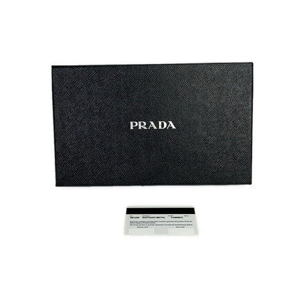 Prada Wallet Beige Shoulder Strap Removable Leather — view 7