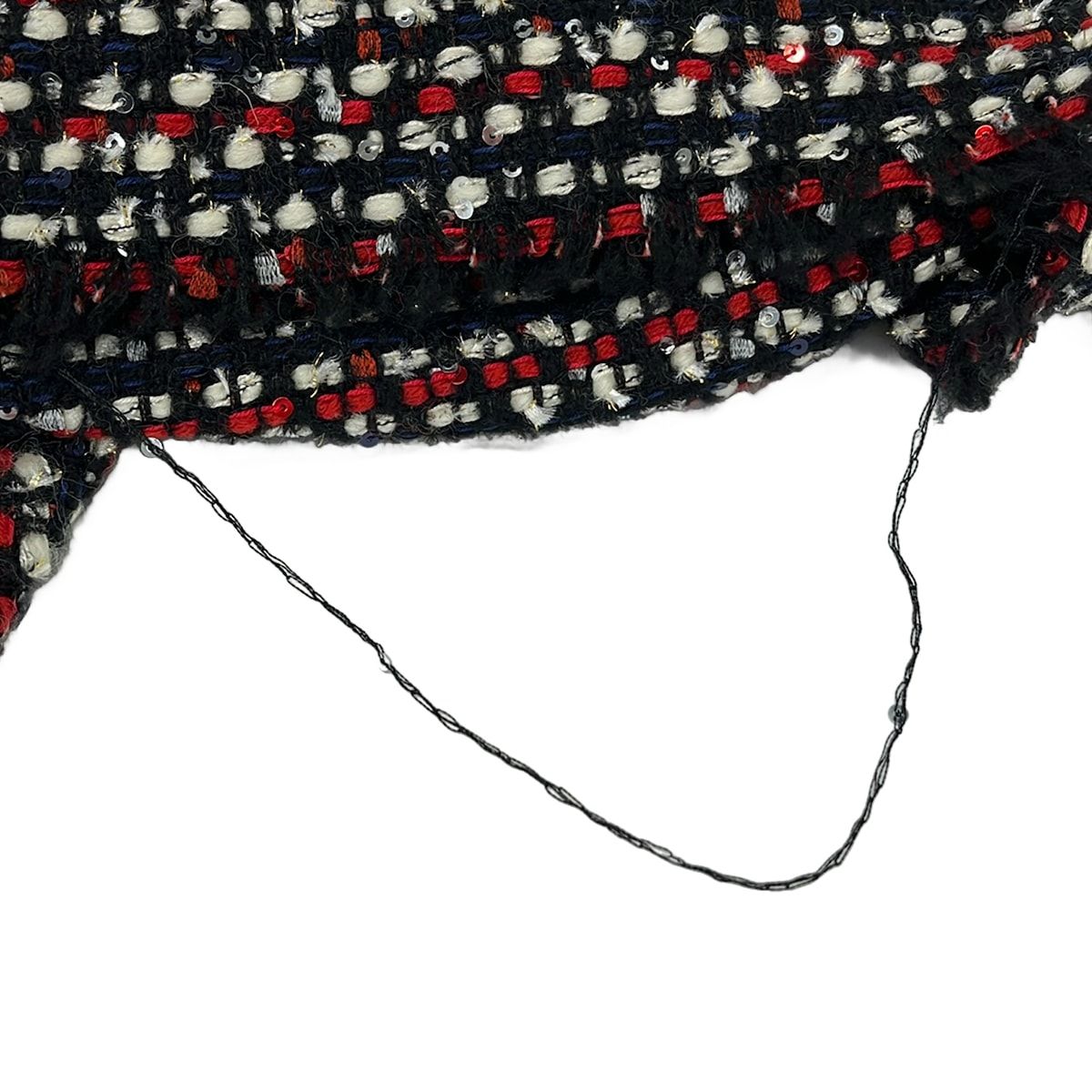 Gucci Scarf Black Red Multi Mlb Collaboration San Francisco Giants Sequins — view 6