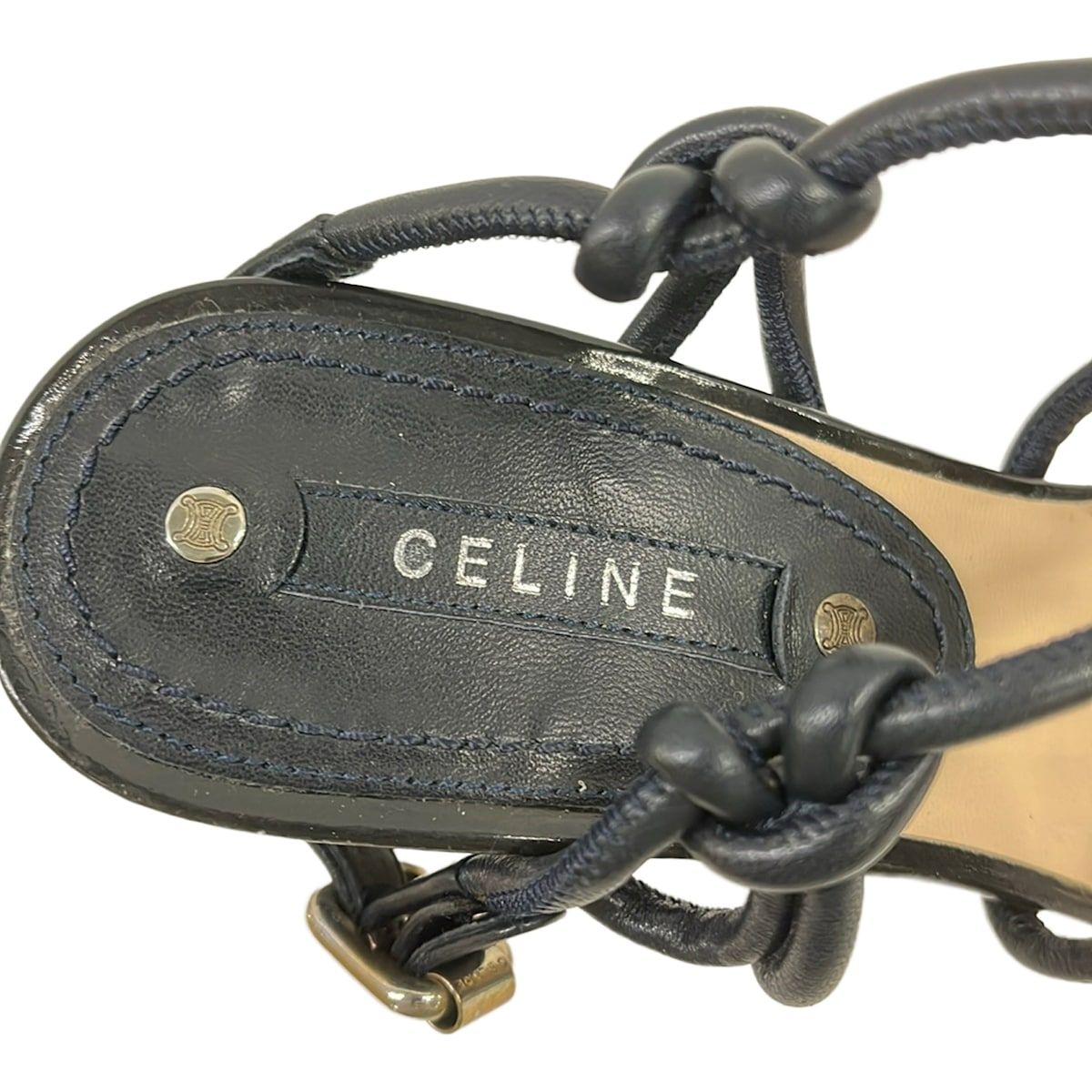 Celine Mules 36 Black Leather — view 5