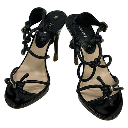 Celine Mules 36 Black Leather — view 2