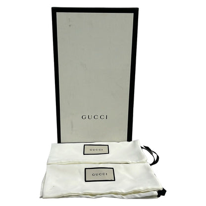 Gucci Mules 37 Eeee Green Leather — view 7