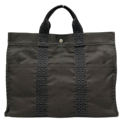 Hermes Handbag Her Line Tote MM Dark Gray Vintage