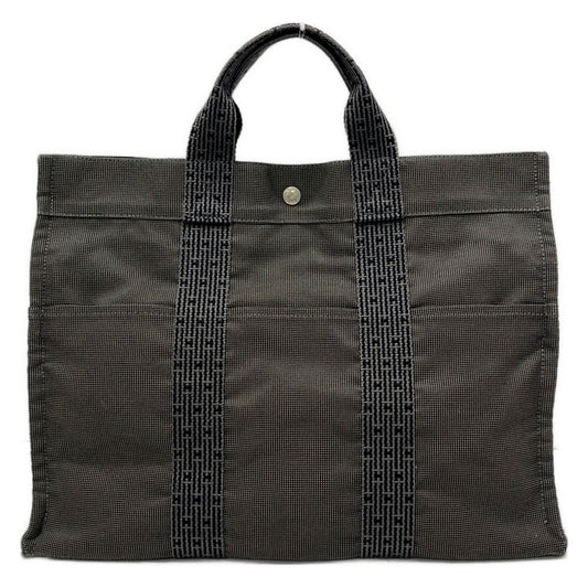Hermes Handbag Her Line Tote MM Dark Gray Vintage
