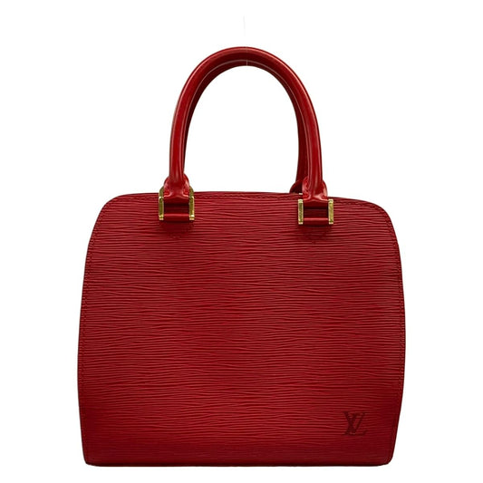 Louis Vuitton Handbag Epi Pont Neuf Rouge Leather