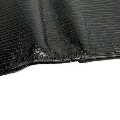 Louis Vuitton Wallet Epi Portefeuille Brazza Noir Leather — view 7
