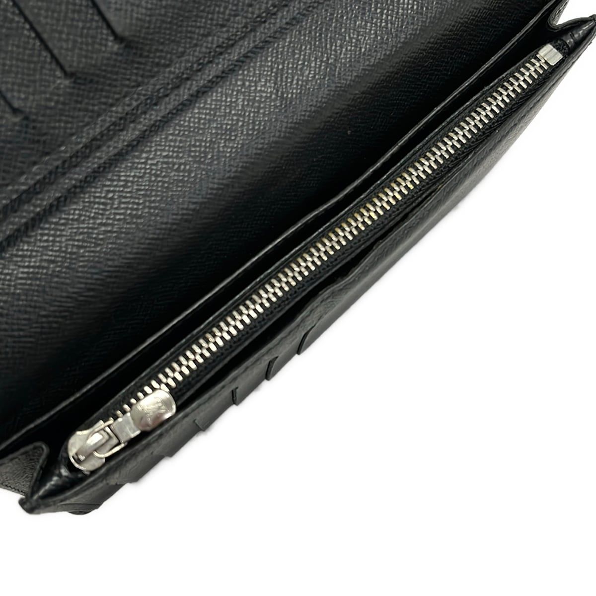 Louis Vuitton Wallet Epi Portefeuille Brazza Noir Leather — view 4