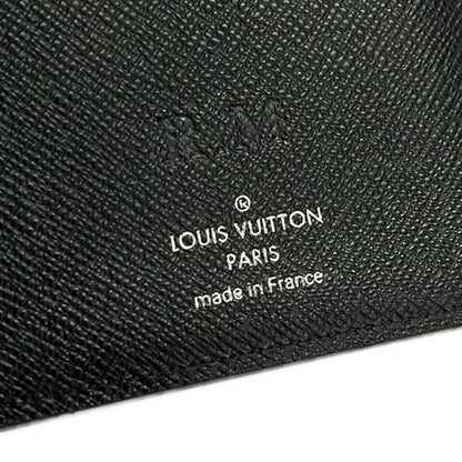 Louis Vuitton Wallet Epi Portefeuille Brazza Noir Leather — view 6