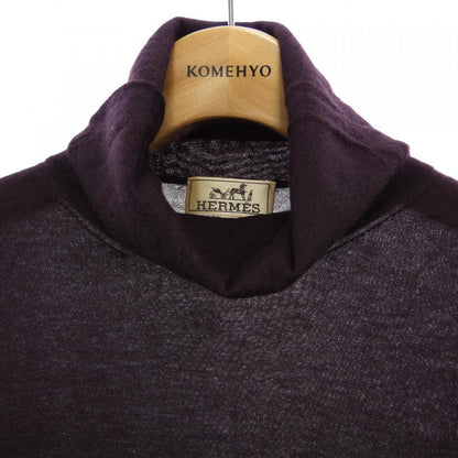 Hermes Knit Sweater Purple — view 5