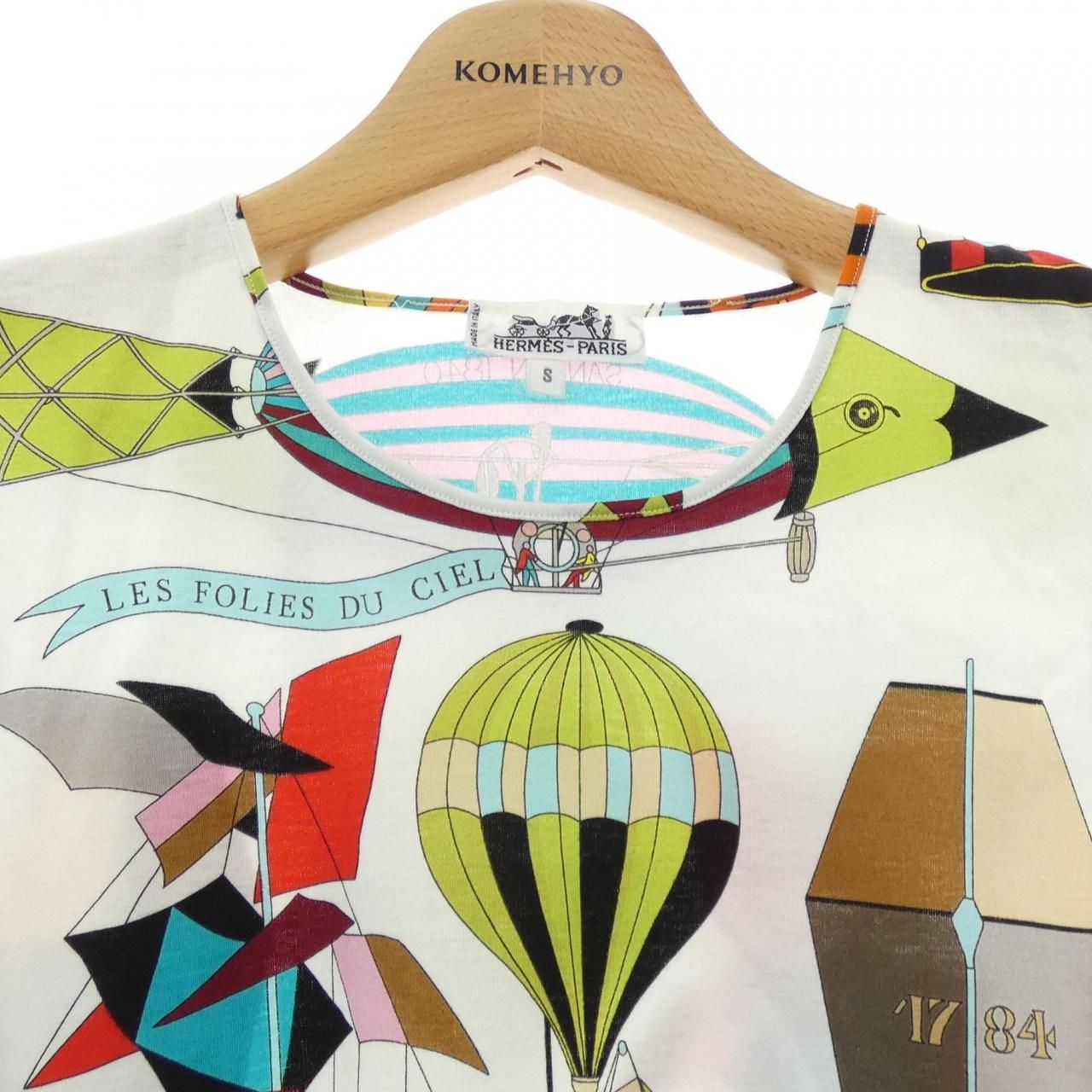 Hermes Vintage les Folies du Ciel T-Shirt — view 5