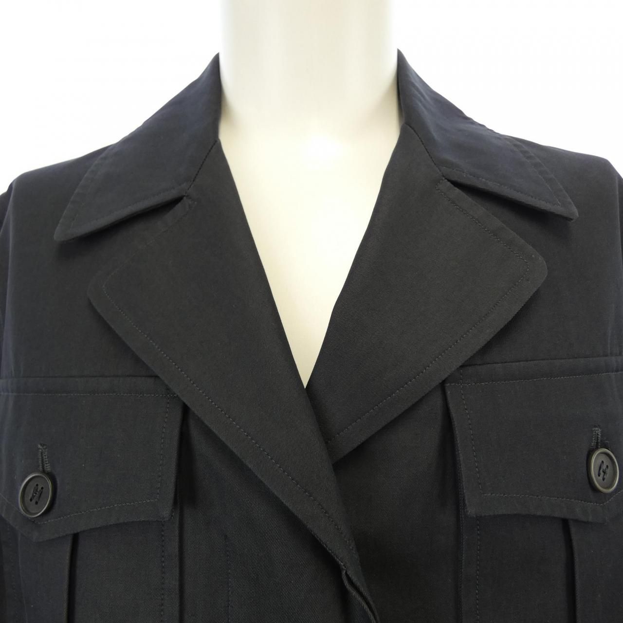 Hermes Vintage Button Coat — view 5