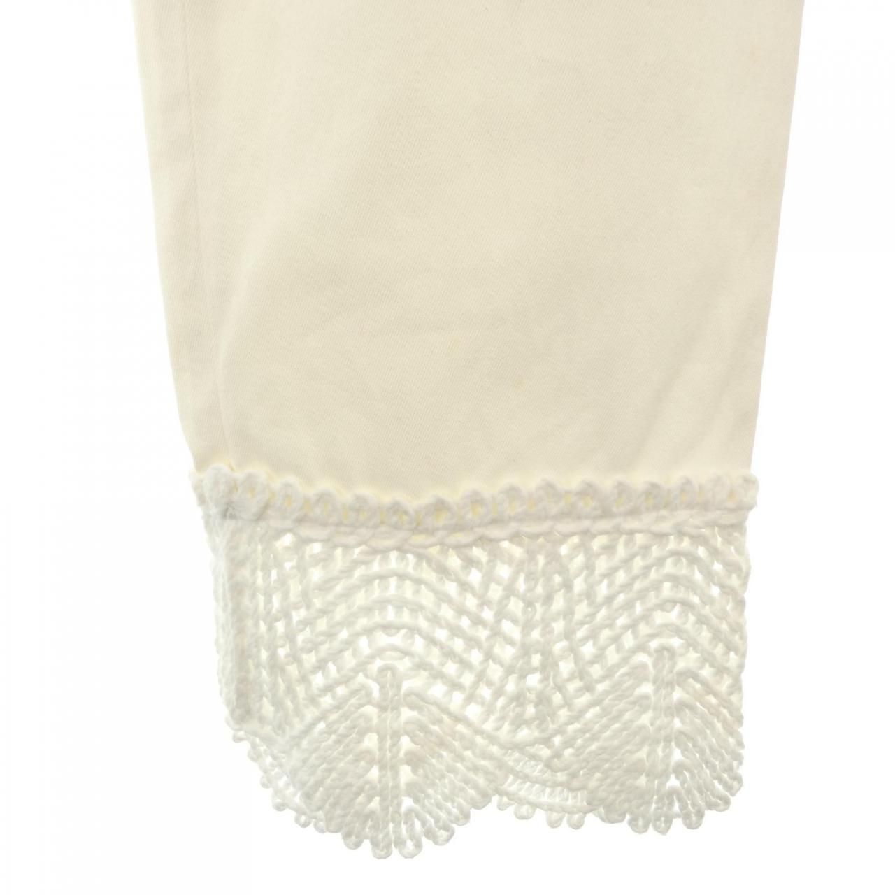 Chanel Vintage Pants White — view 5