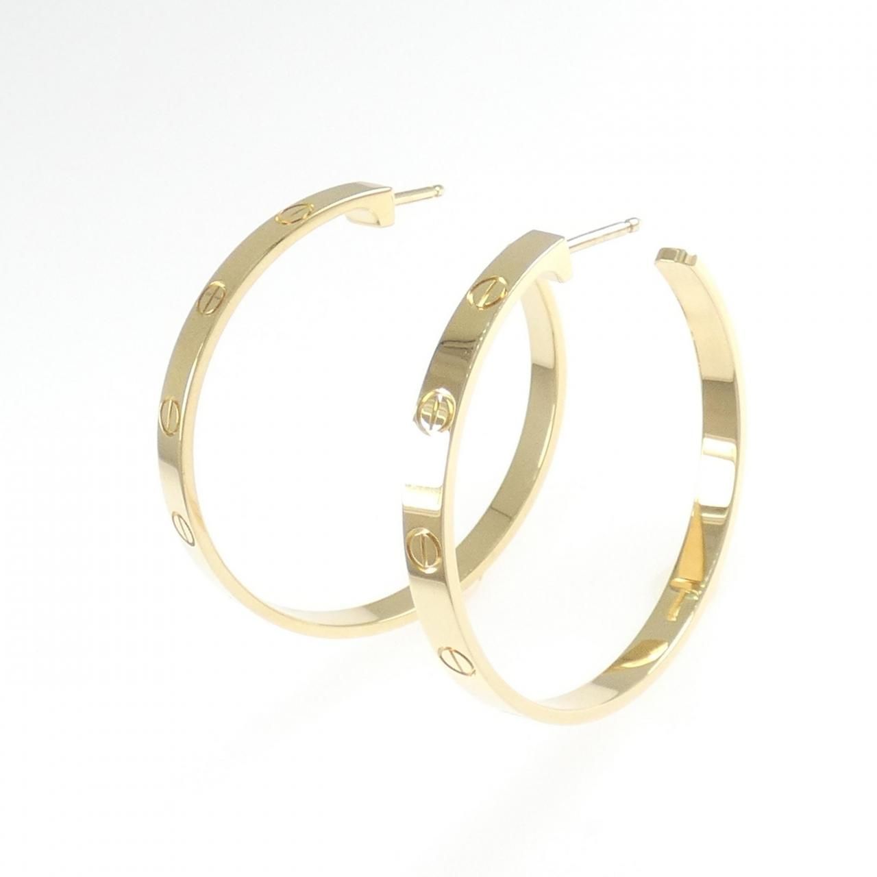 Cartier Love Earrings Gold — view 2