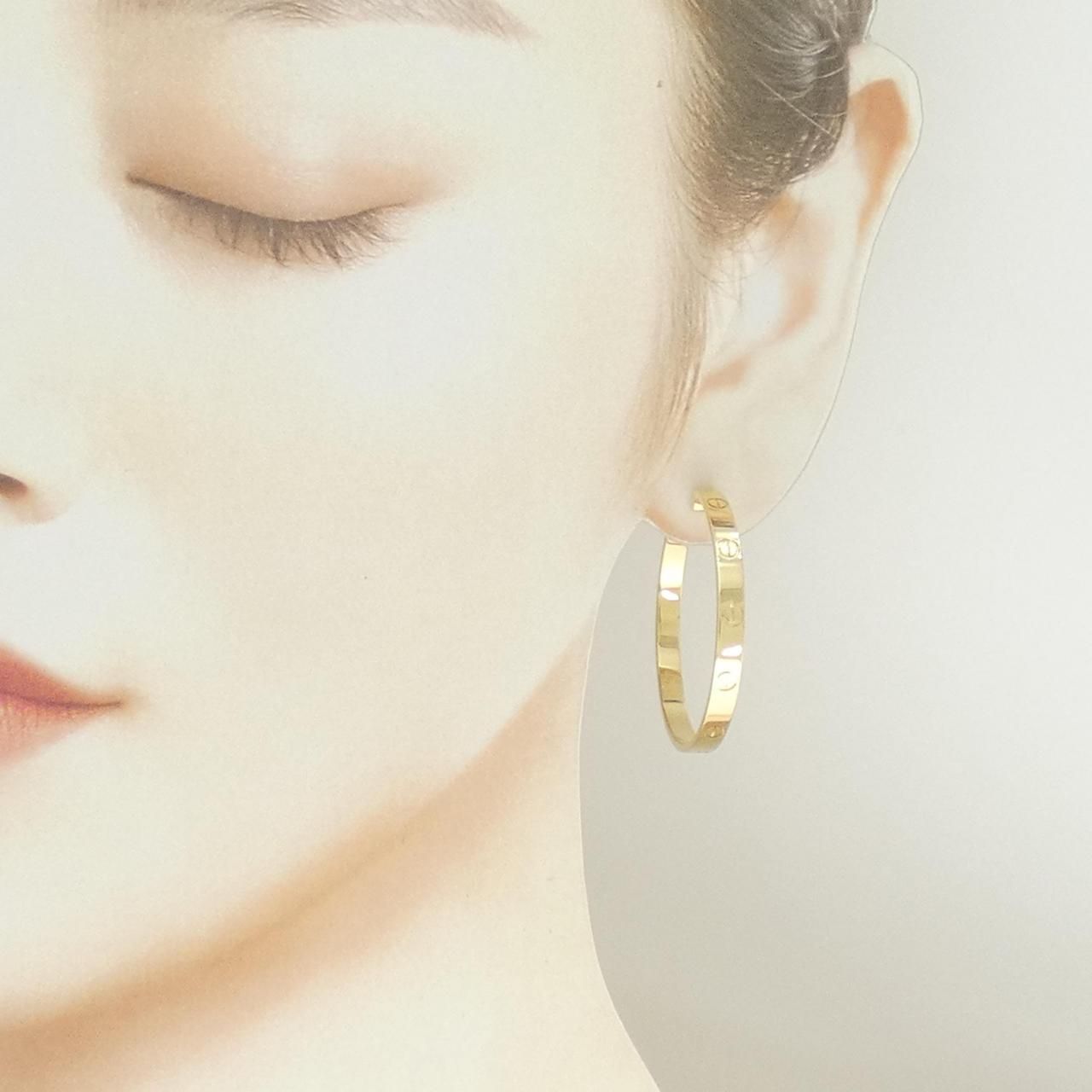 Cartier Love Earrings Gold — view 4