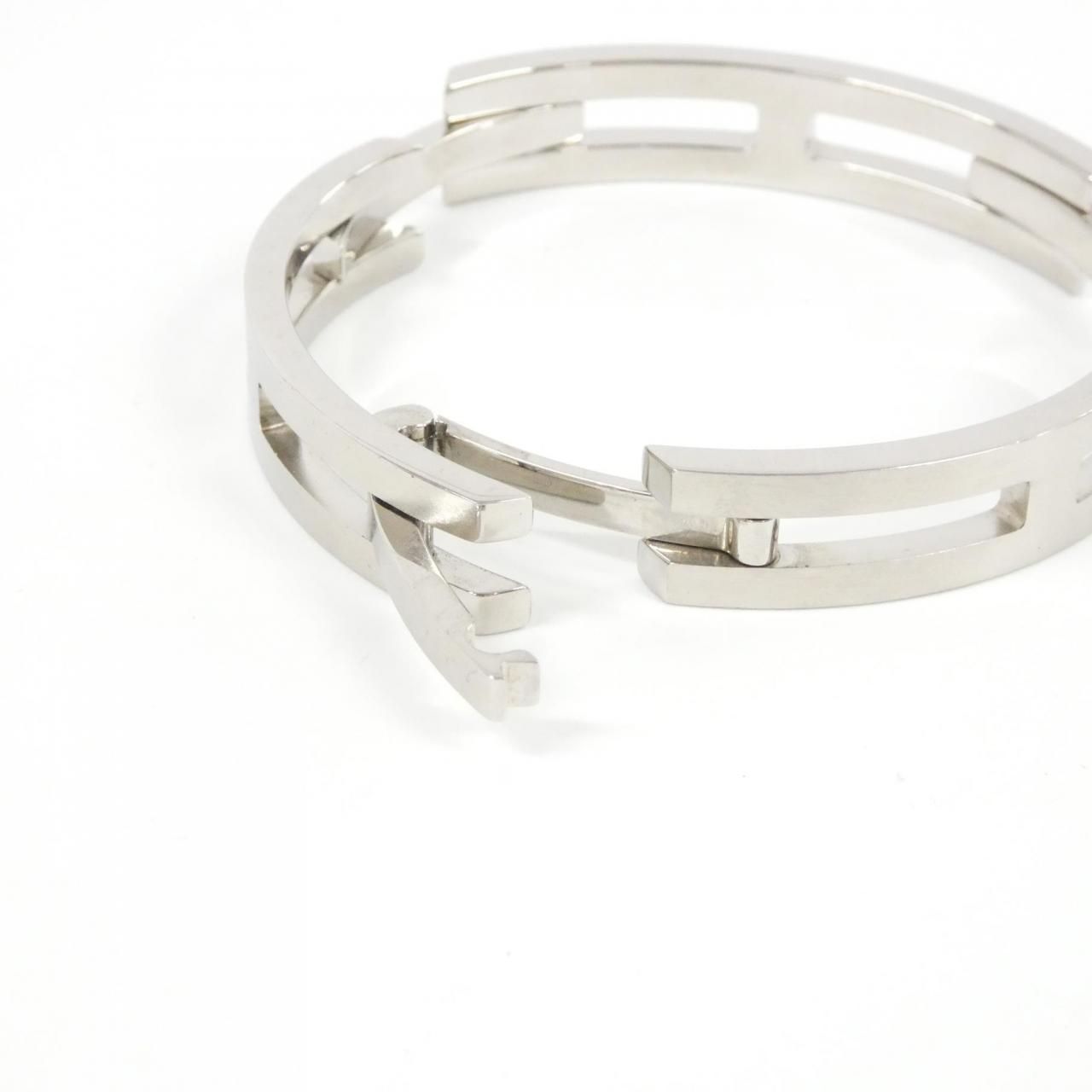 Hermes Turbo Bracelet Silver — view 2