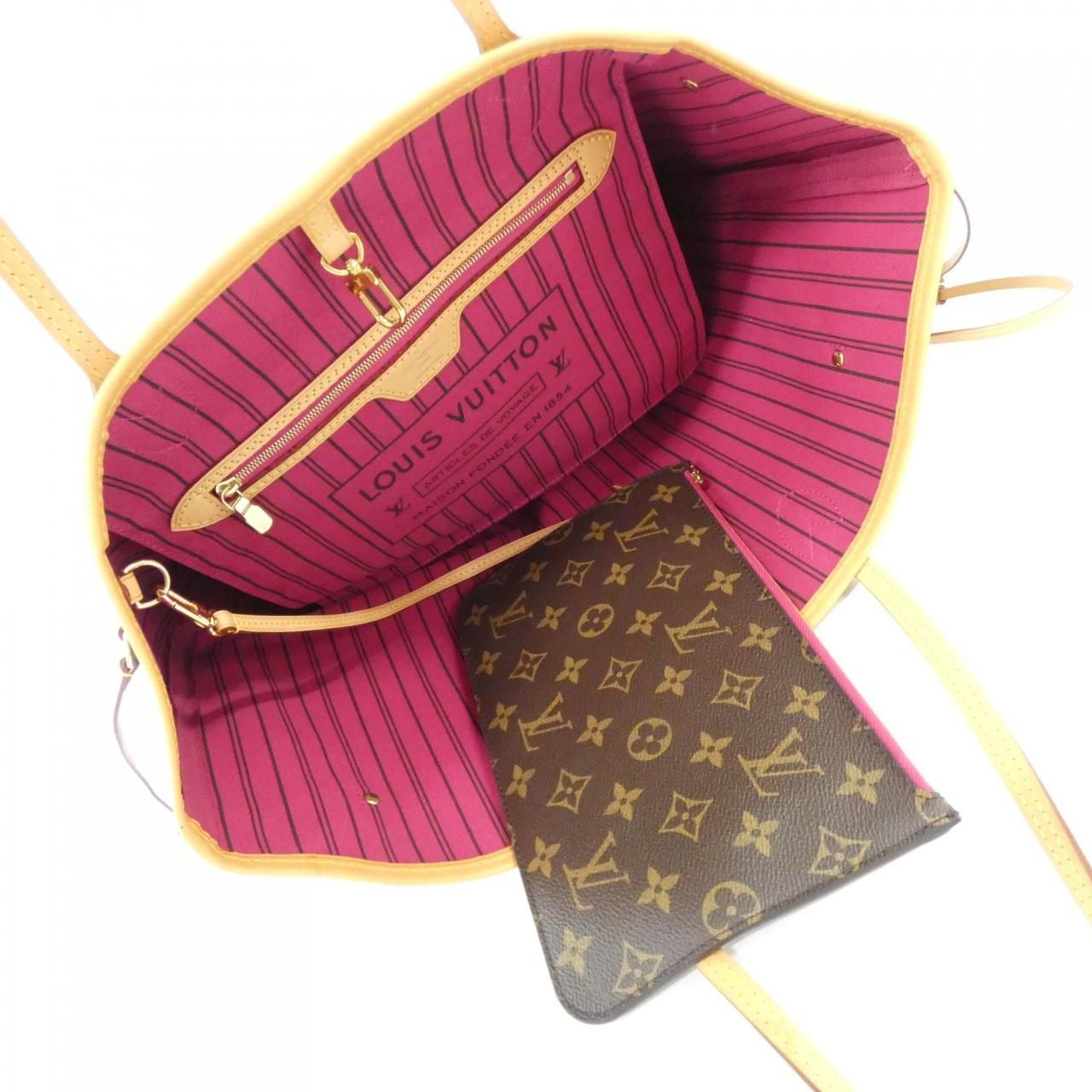 Louis Vuitton Monogram Neverfull MM — view 7