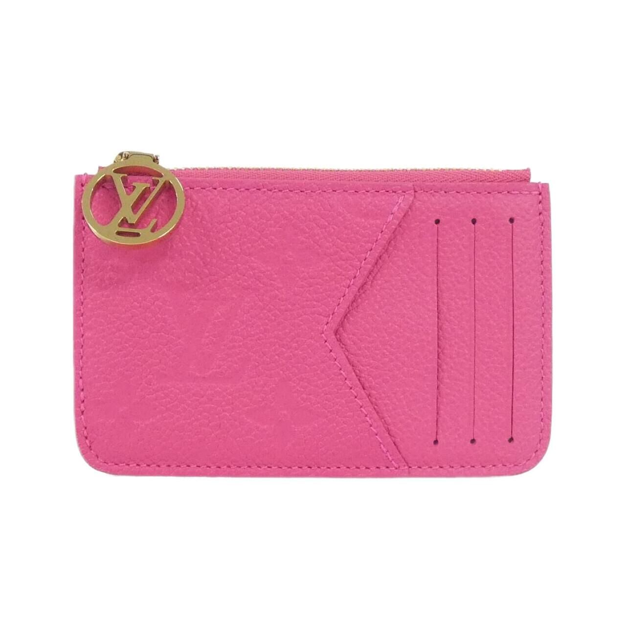 Louis Vuitton Monogram Empreinte Card Holder Romy Coin & Case
