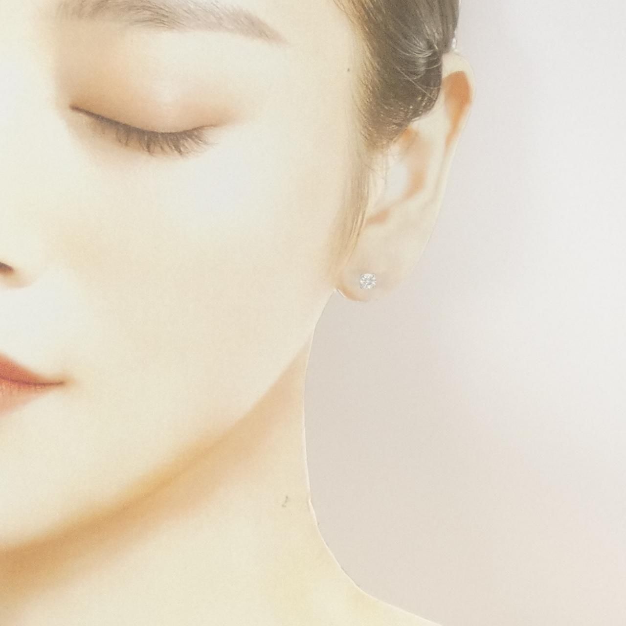 Tiffany & Co Solitaire Earrings — view 4