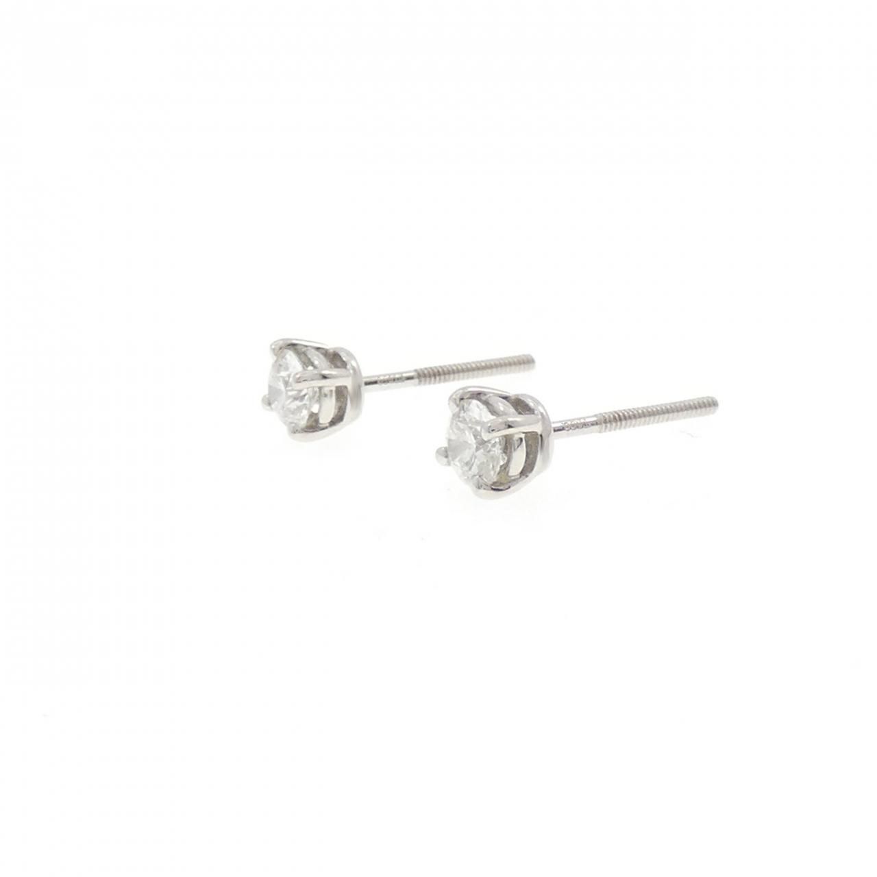 Tiffany & Co Solitaire Earrings — view 2
