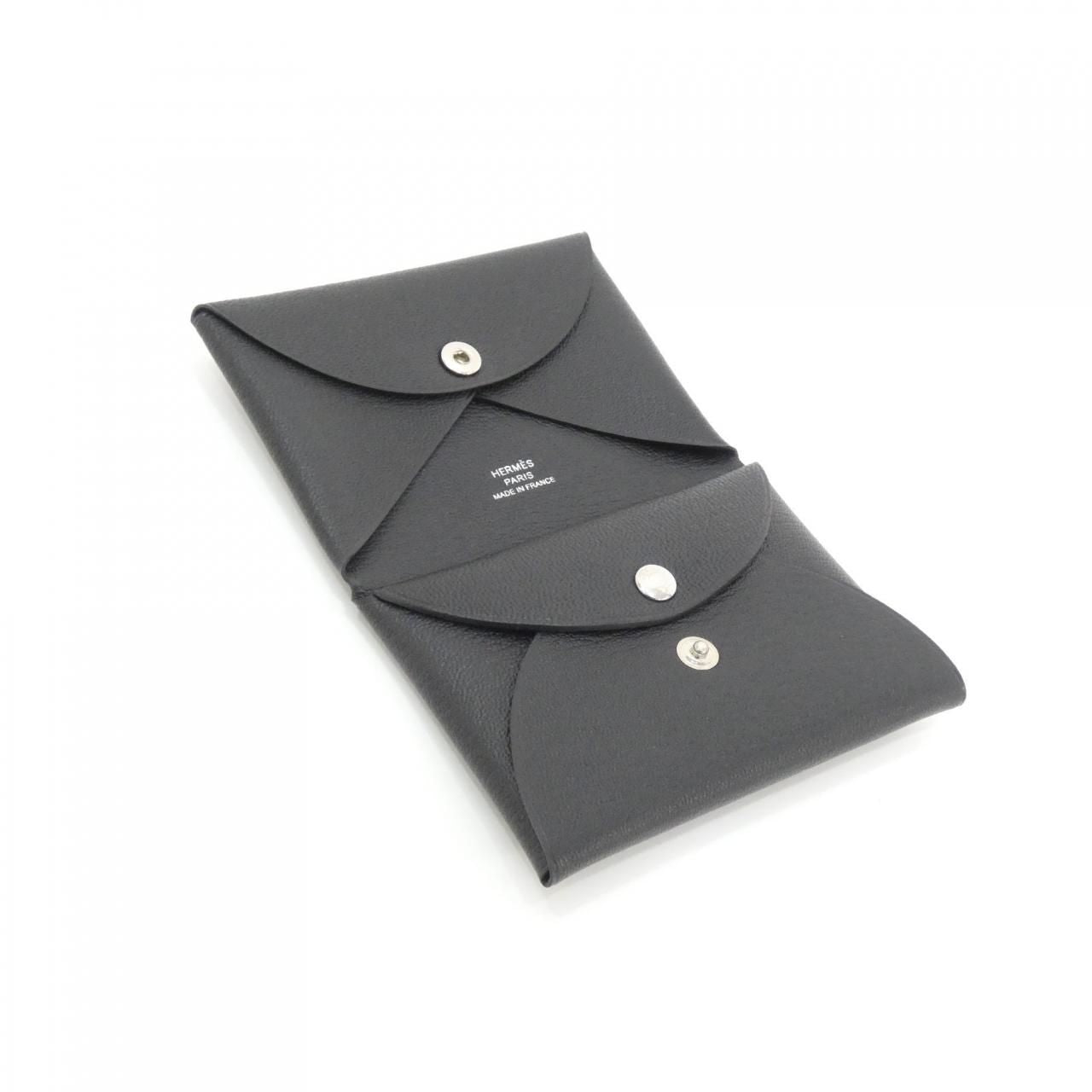 Hermes Calvi Duo Coin Case — view 2
