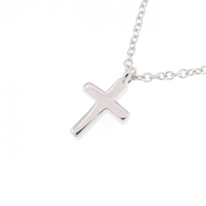 Tiffany & Co Metro Cross Mini Necklace — view 4