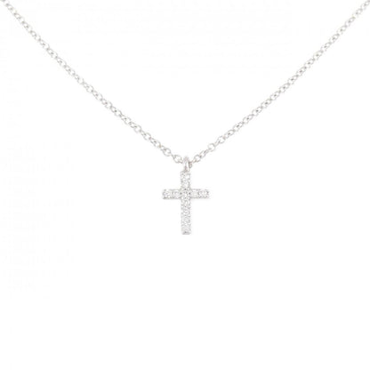 Tiffany & Co Metro Cross Mini Necklace