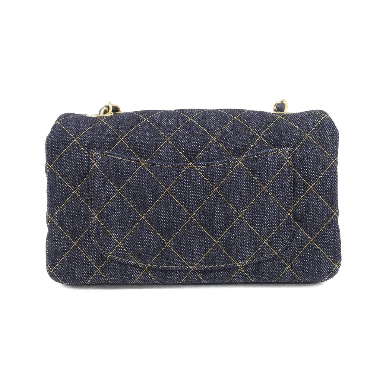 Chanel Shoulder Bag Navy — view 2