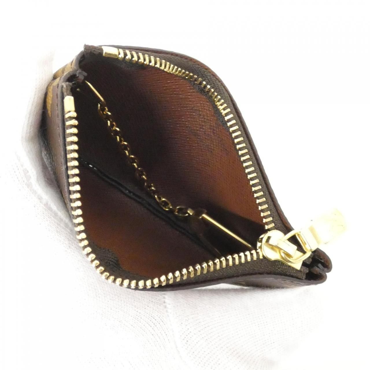 Louis Vuitton Monogram Pochette Cles Coin & Key Case Key Holder — view 3