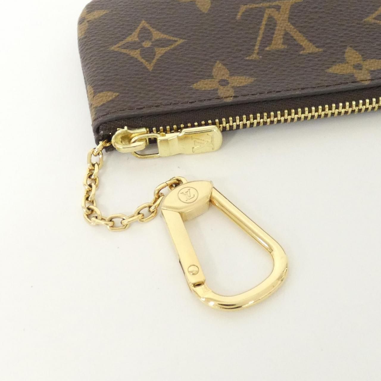 Louis Vuitton Monogram Pochette Cles Coin & Key Case Key Holder — view 2