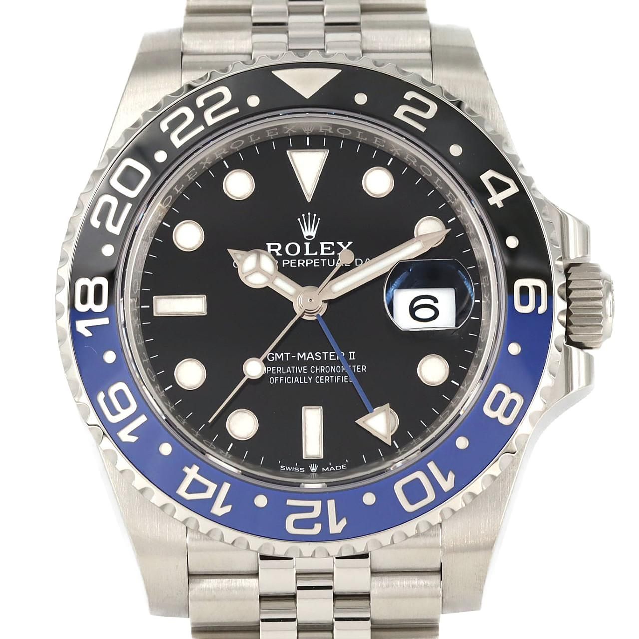 Rolex GMT Master II 5 SS Automatic Winding Watch