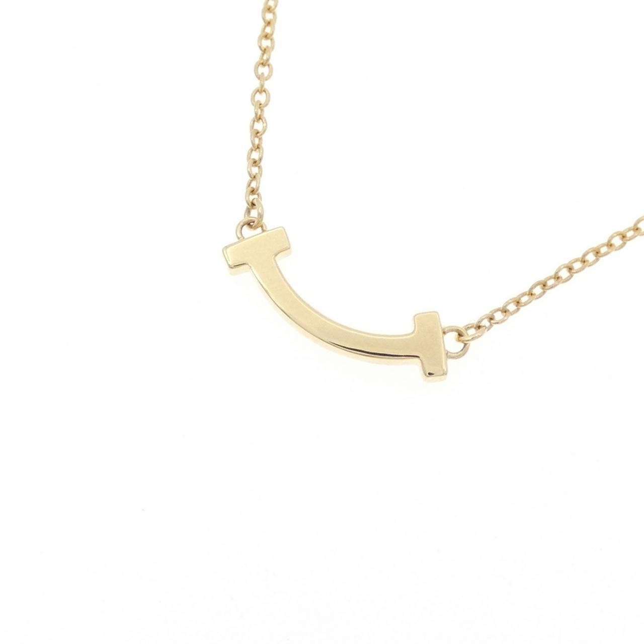Tiffany & Co T Smile Mini Necklace — view 3