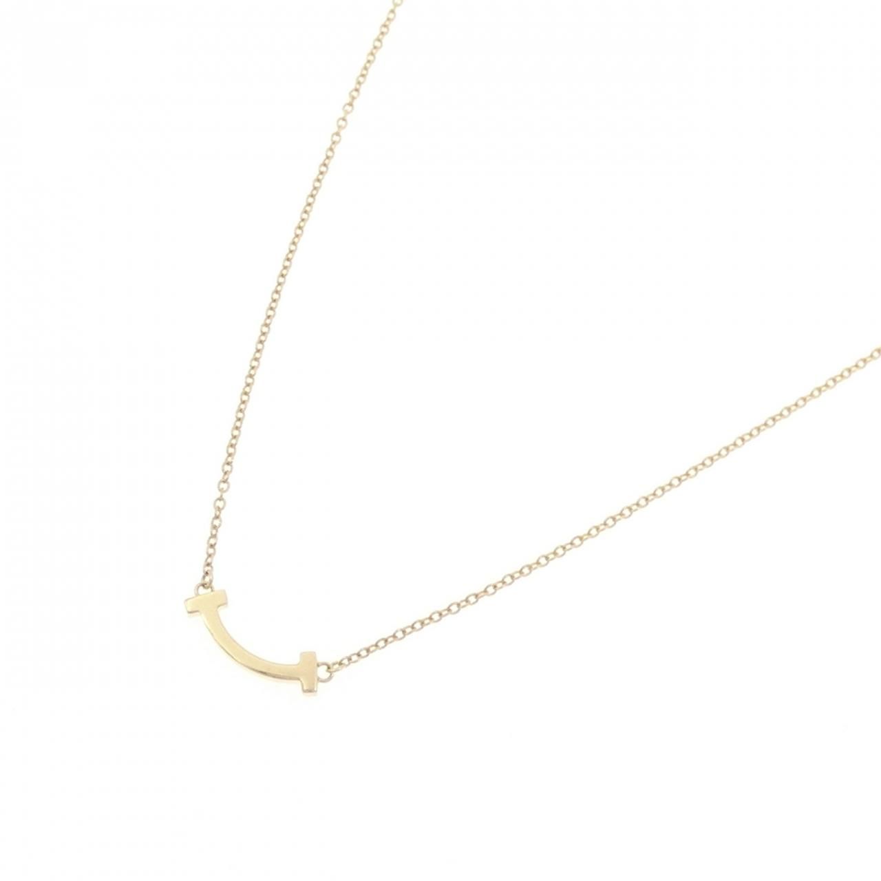 Tiffany & Co T Smile Mini Necklace — view 2