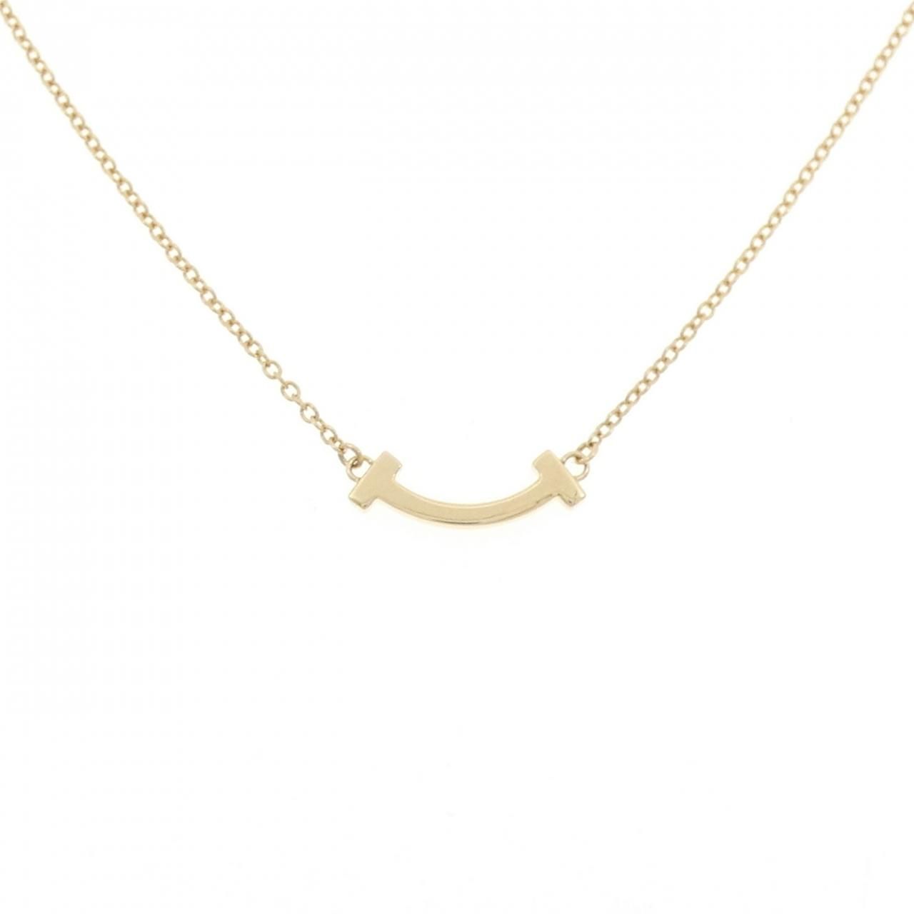 Tiffany & Co T Smile Mini Necklace