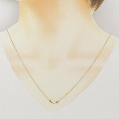 Tiffany & Co T Smile Mini Necklace — view 5