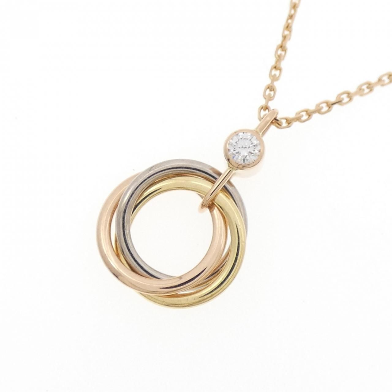 Cartier Trinity Necklace Gold — view 3
