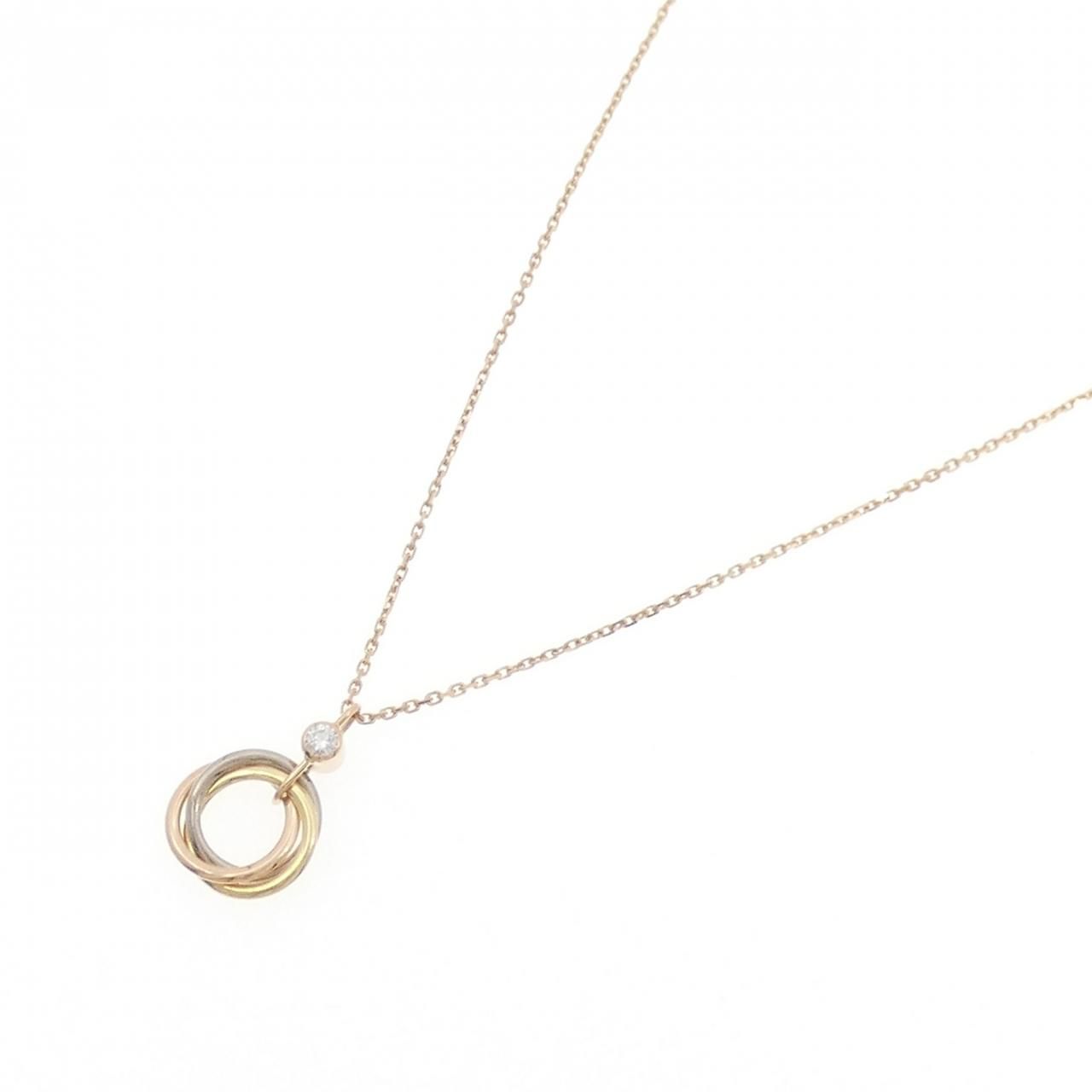 Cartier Trinity Necklace Gold — view 2