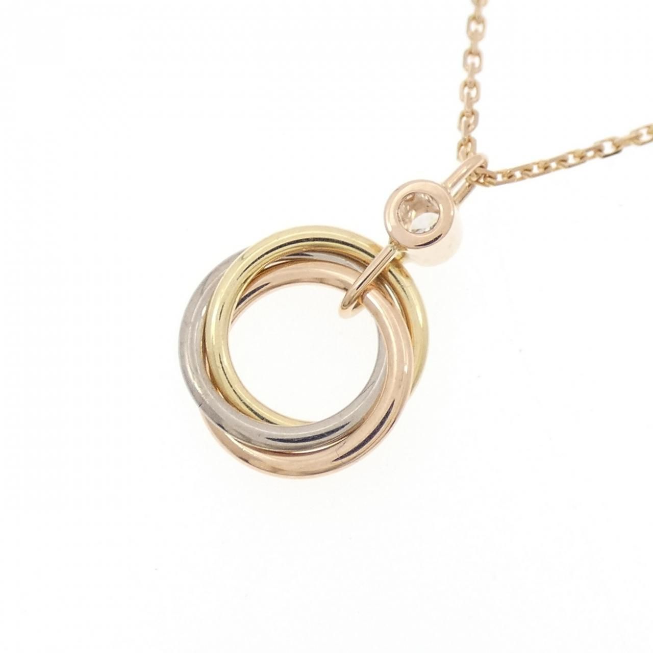 Cartier Trinity Necklace Gold — view 4