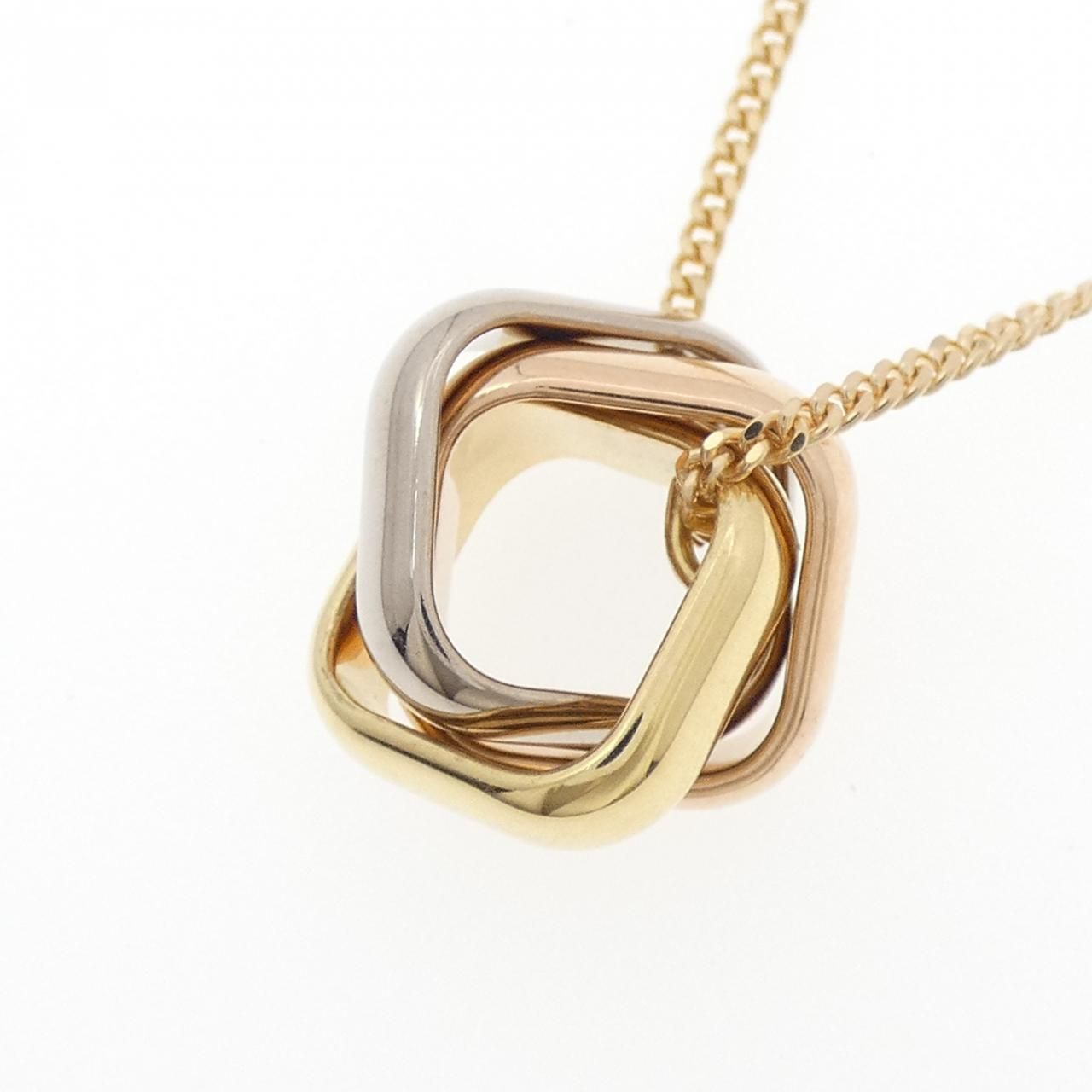 Cartier Trinity Necklace Gold — view 3