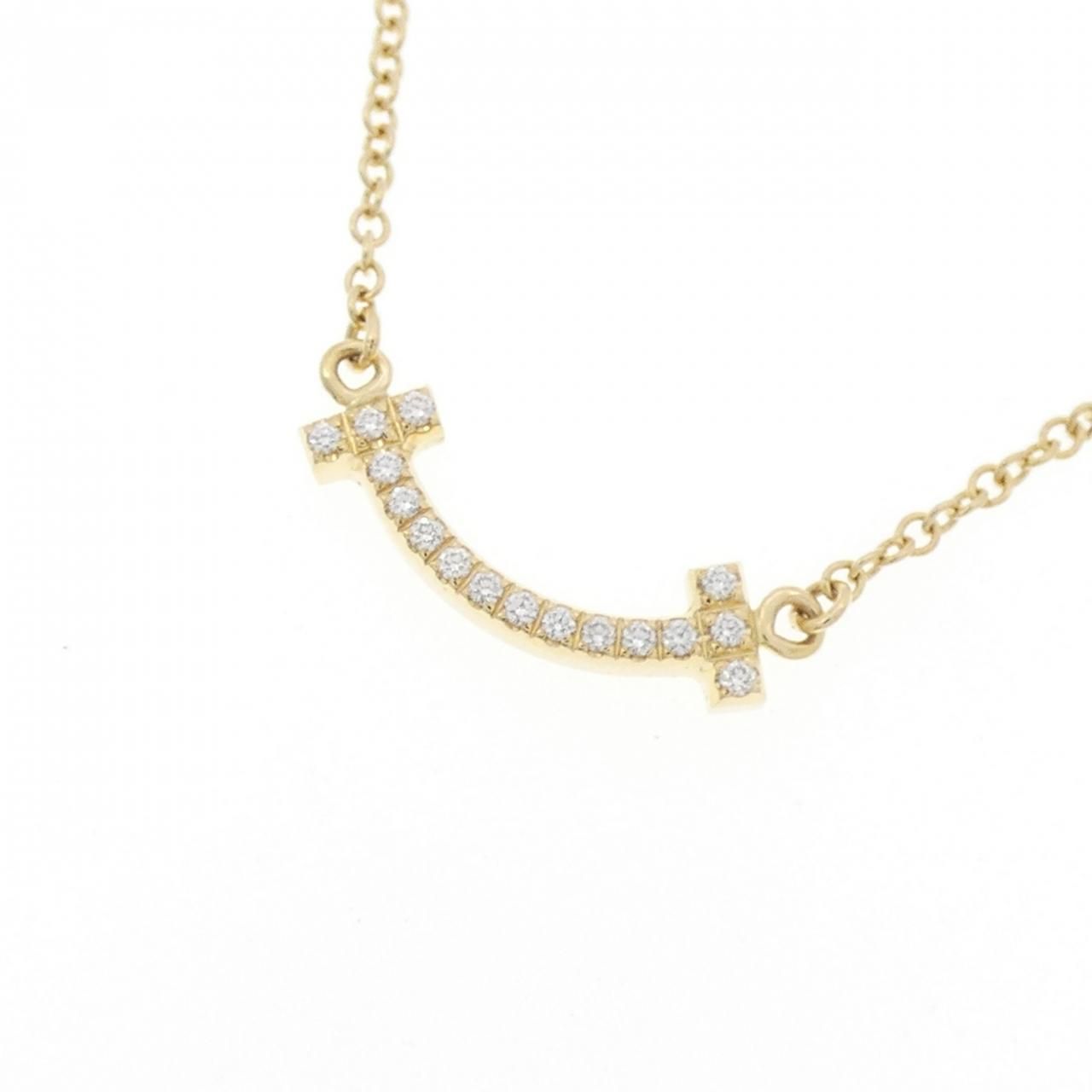 Tiffany & Co T Smile Mini Necklace — view 3