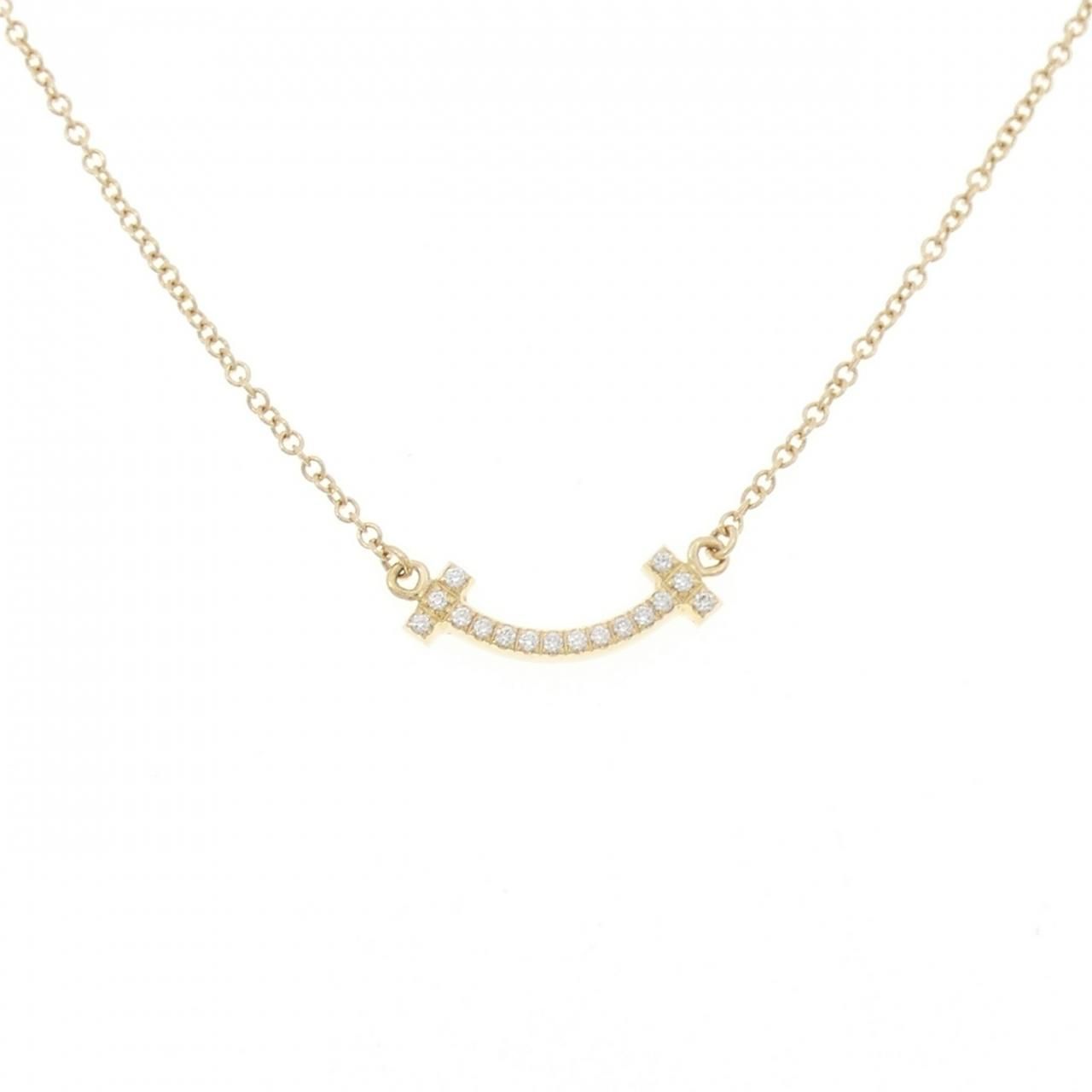Tiffany & Co T Smile Mini Necklace