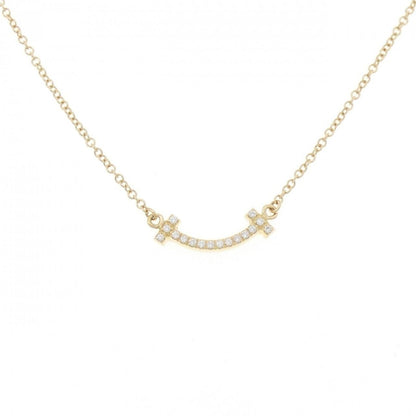Tiffany & Co T Smile Mini Necklace